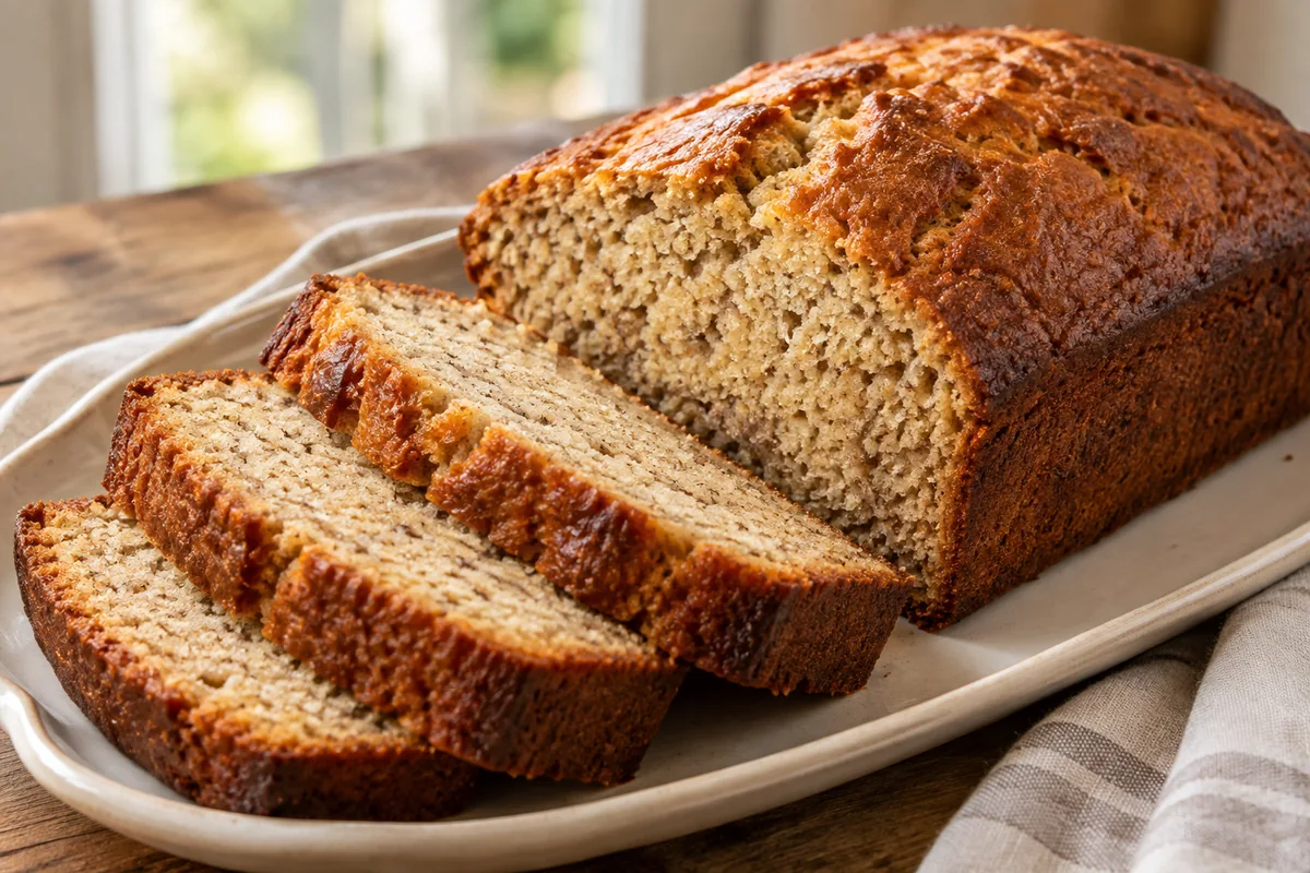 AI-generated serving inspiration for Banana Bread