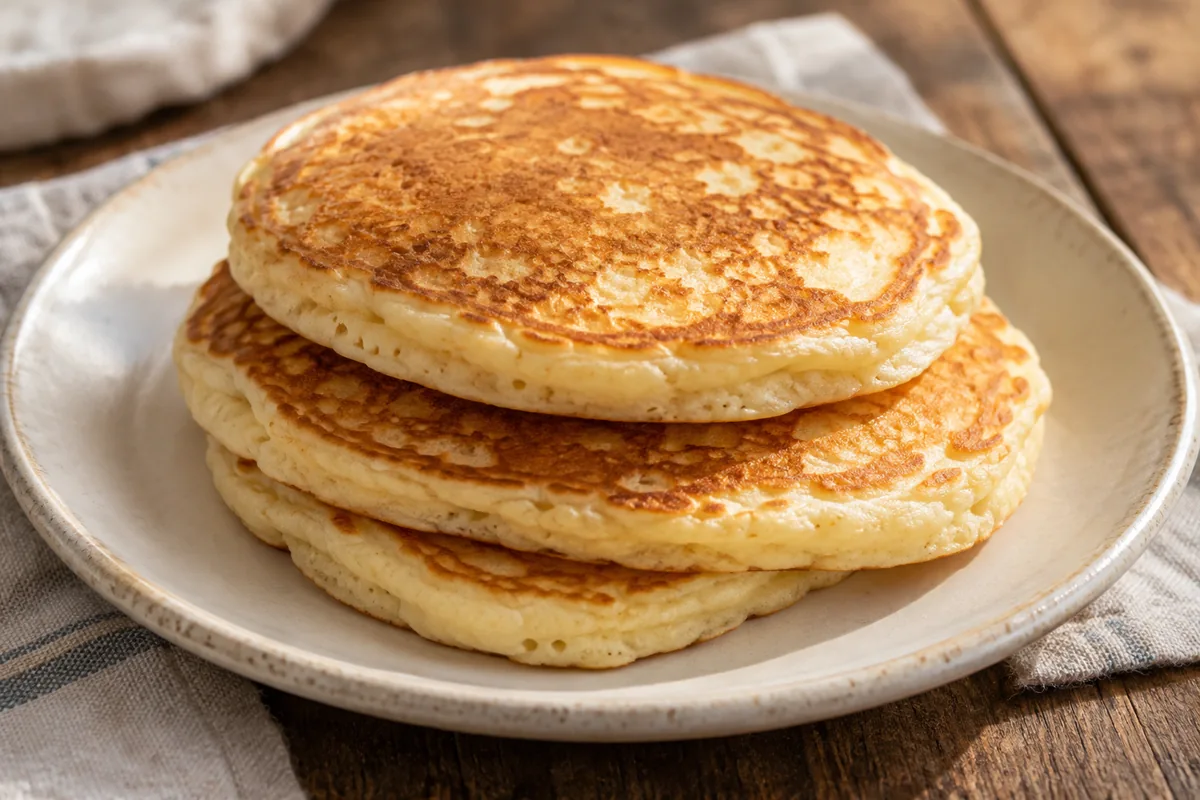 AI-generated serving inspiration for Easy Pancakes